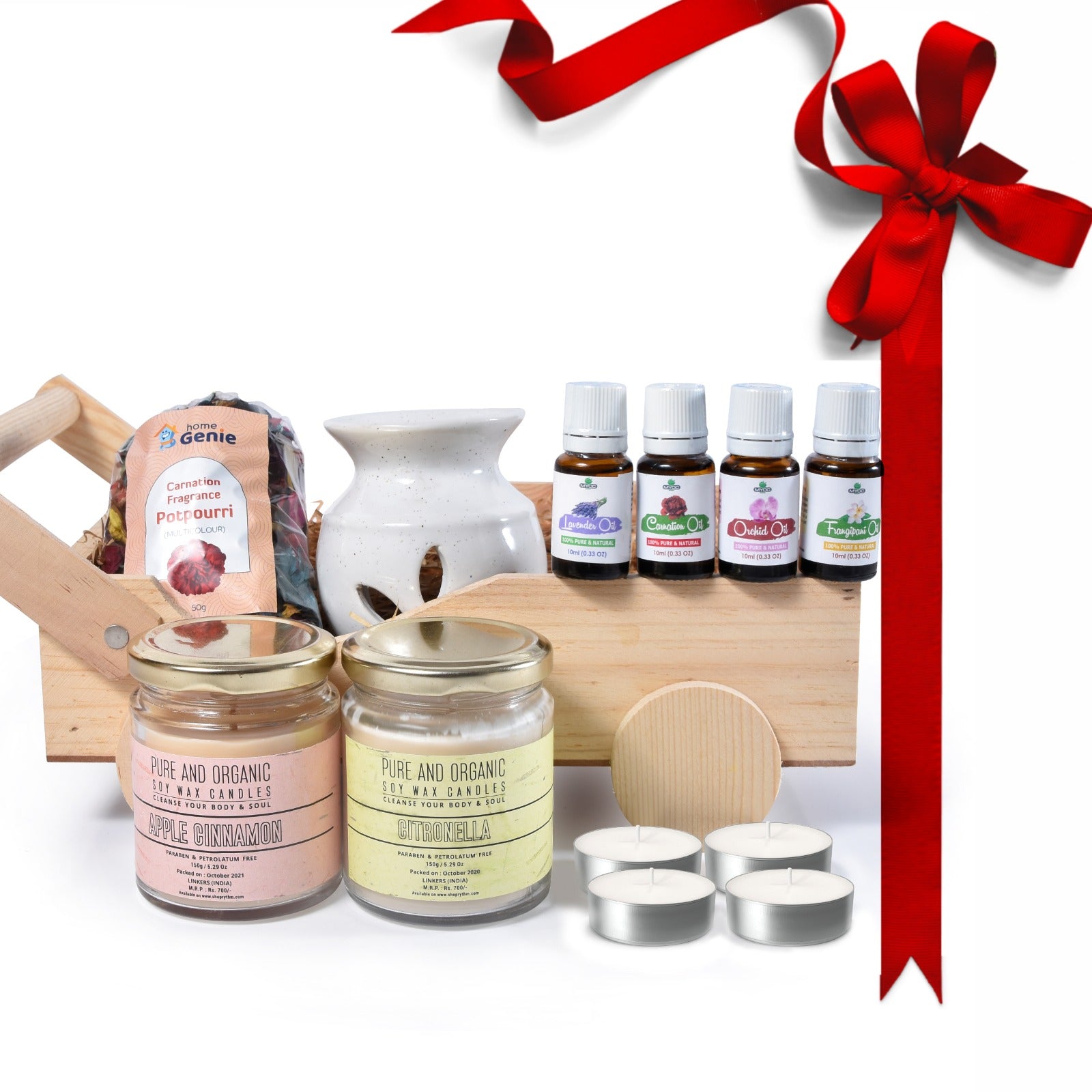 Shoprythm Gifts,Aromatherapy Combo Aromatherapy Wooden Cart Combo